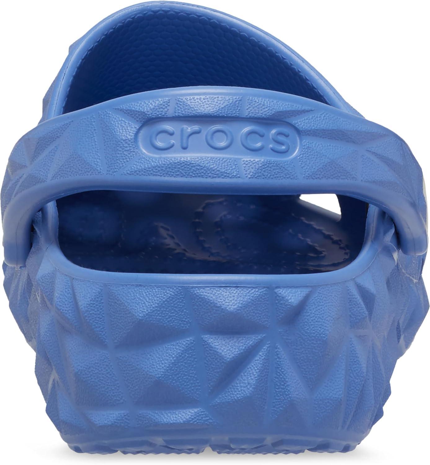 imageCrocs unisexchild Classic Geometric ClogElemental Blue
