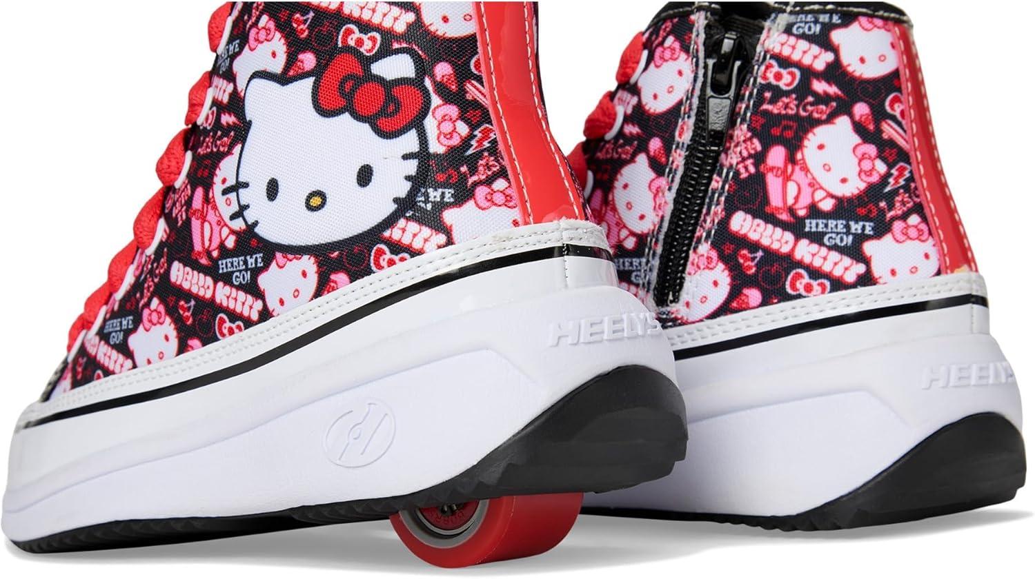 imageHEELYS Girls Veloz Chi Little KidBig KidBlackRedPink