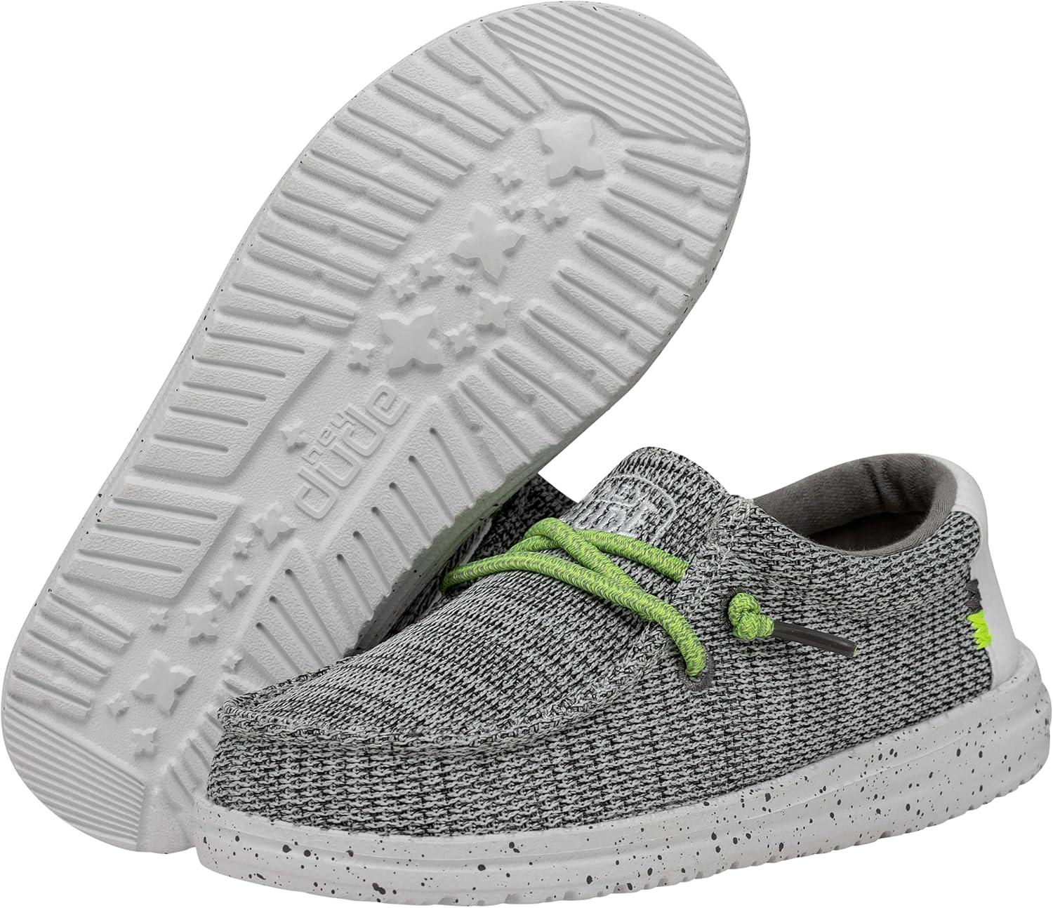 imageHey Dude Wally Sox Skater ToddlerLittle KidBig KidStone White