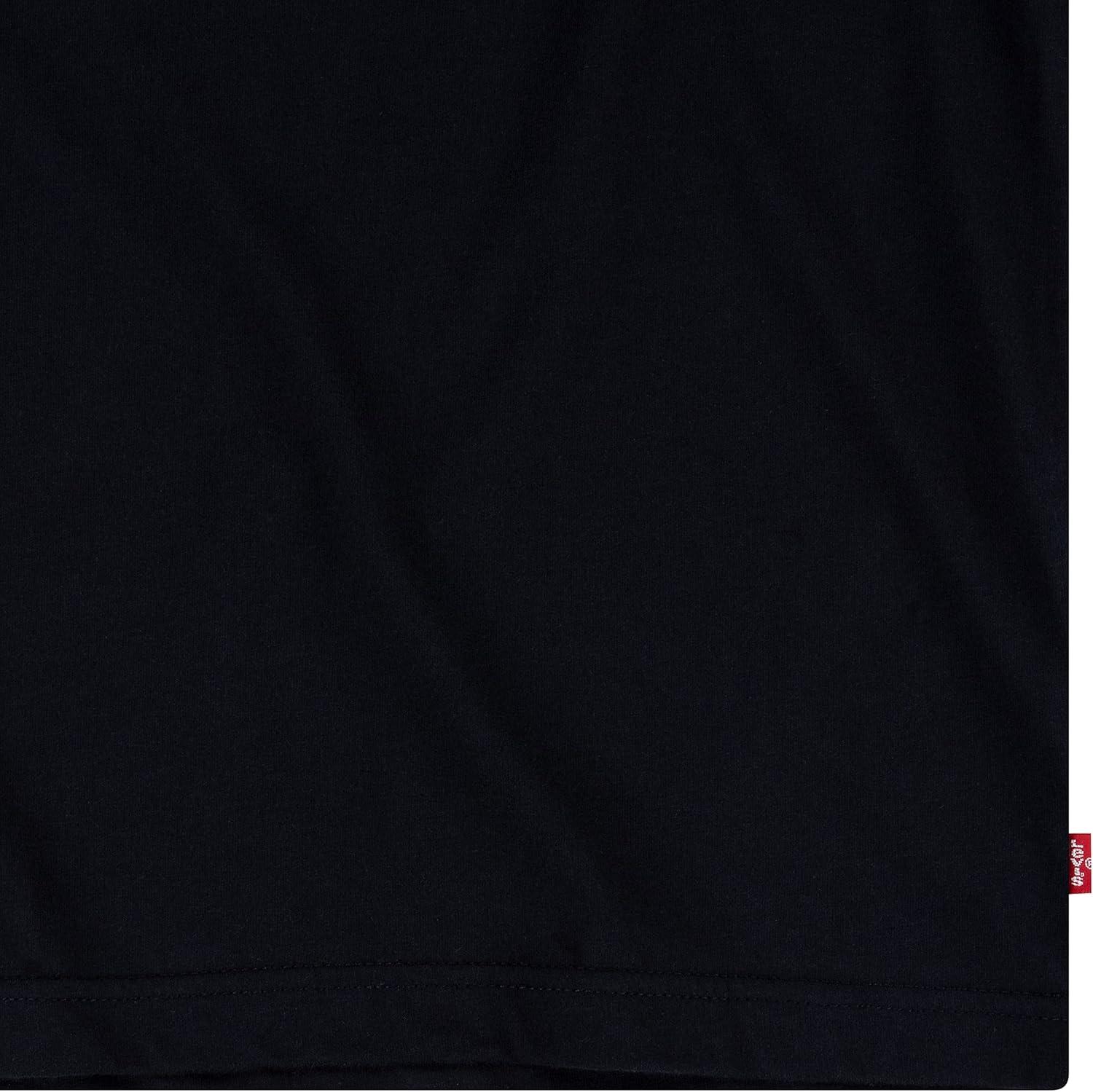 imageLevis Boys Batwing Fill TShirtBlackCamoOrange