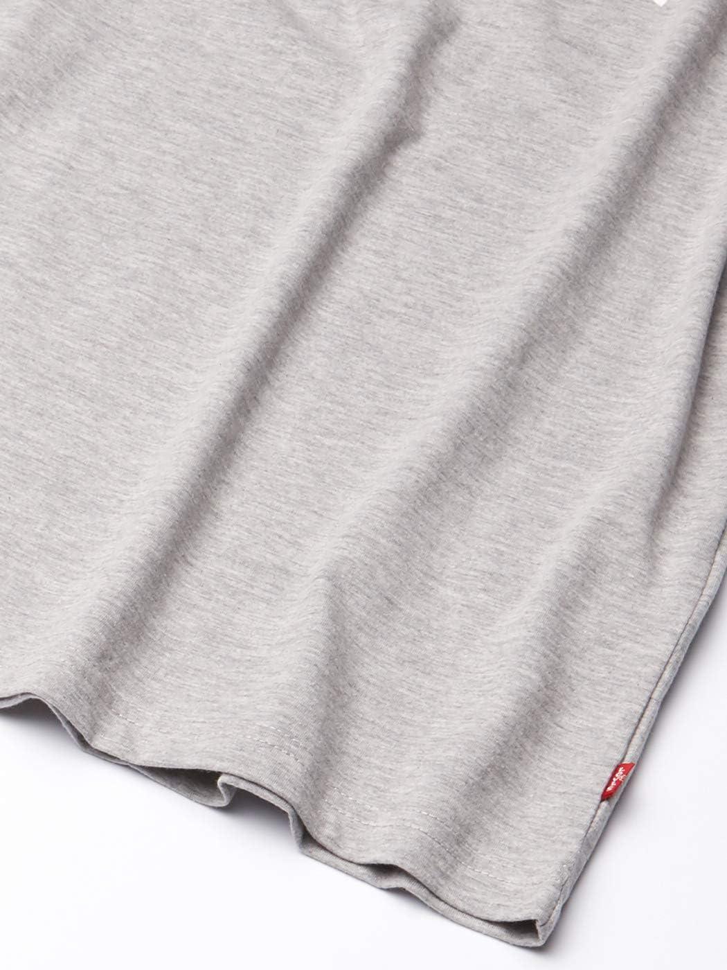 imageLevis Boys Batwing Fill TShirtGreyPlaid