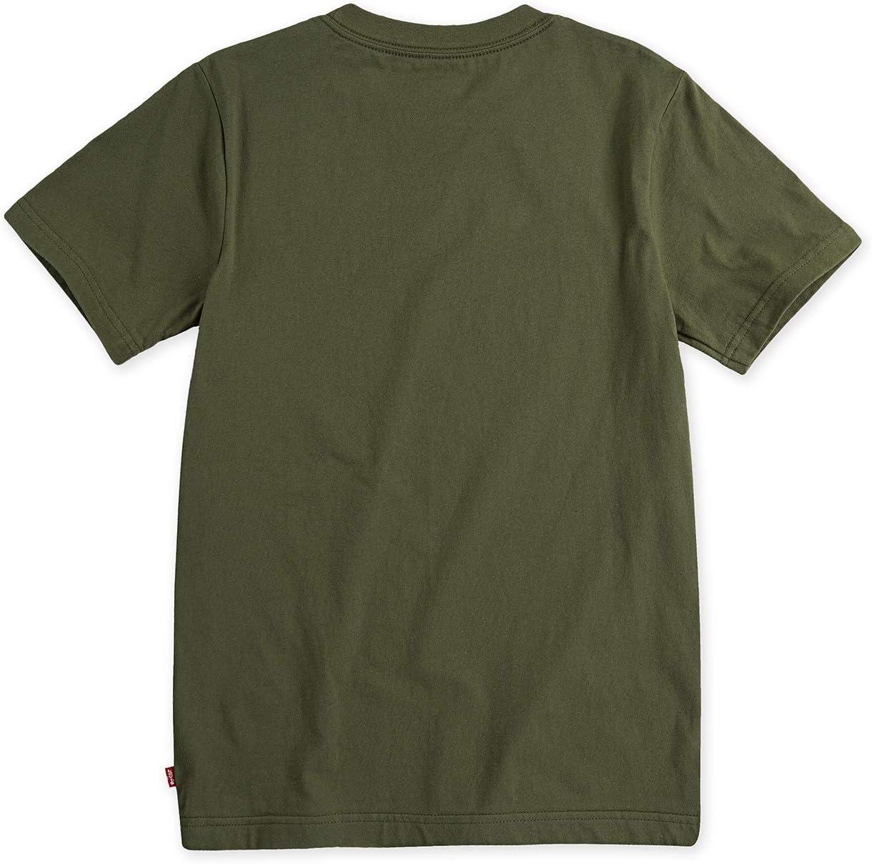 imageLevis Boys Batwing Fill TShirtOlive Night