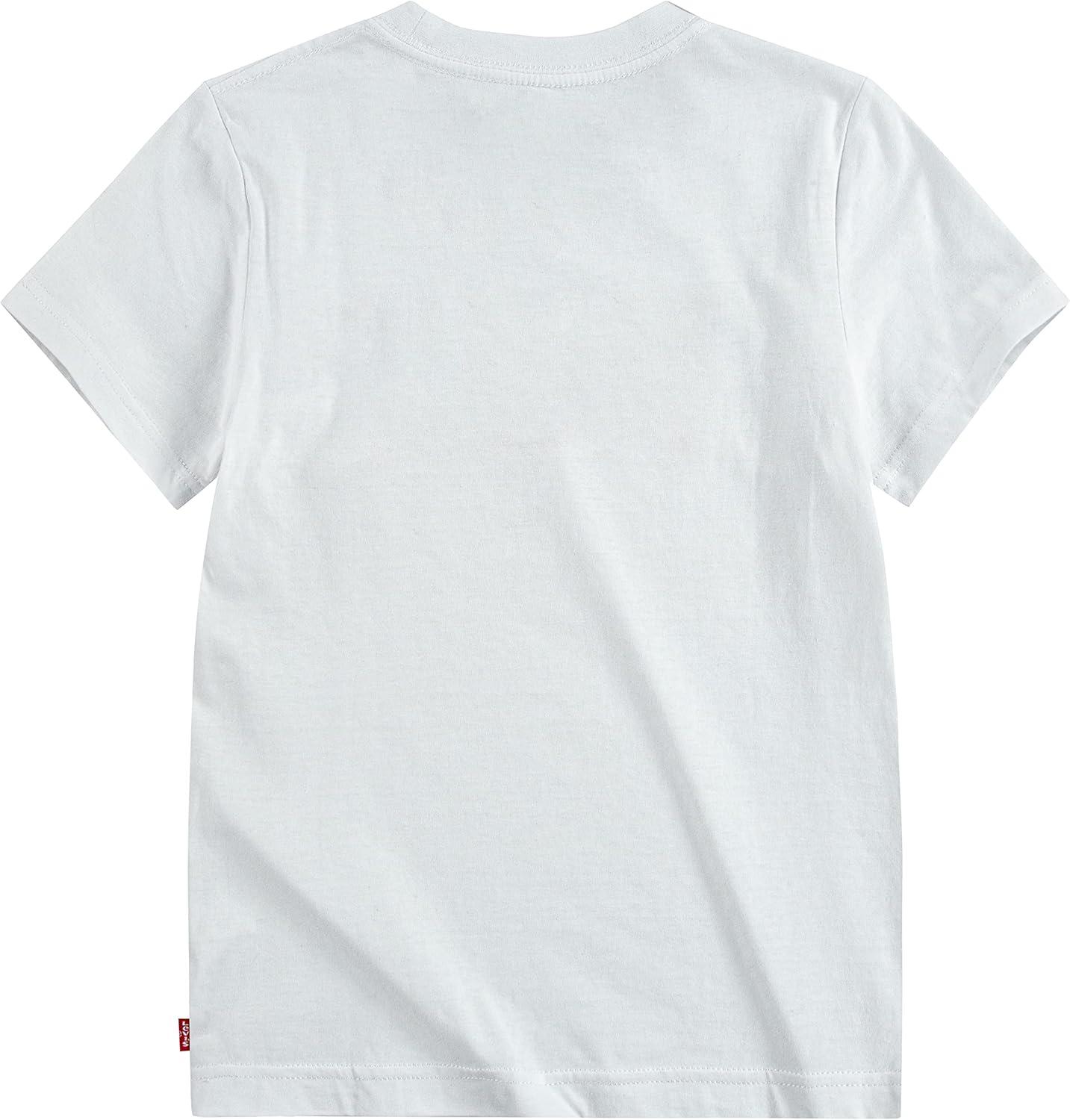 imageLevis Boys Batwing Fill TShirtWhiteCamoOrange