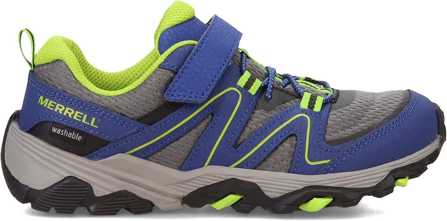 imageMerrell UnisexChild Ml263182Hiking SneakerBlueGreen