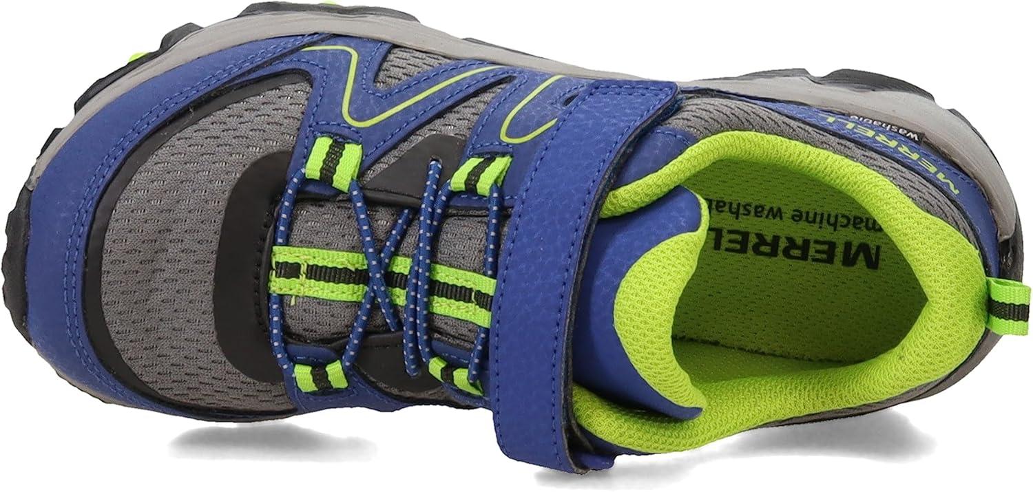 imageMerrell UnisexChild Ml263182Hiking SneakerBlueGreen