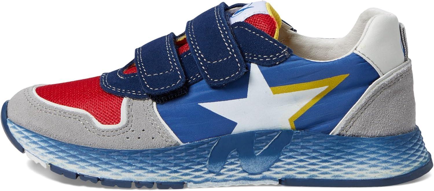 imageNaturino BabyBoys Althidon 2 Vl ToddlerLittle Kid SneakerGreyRedAzure