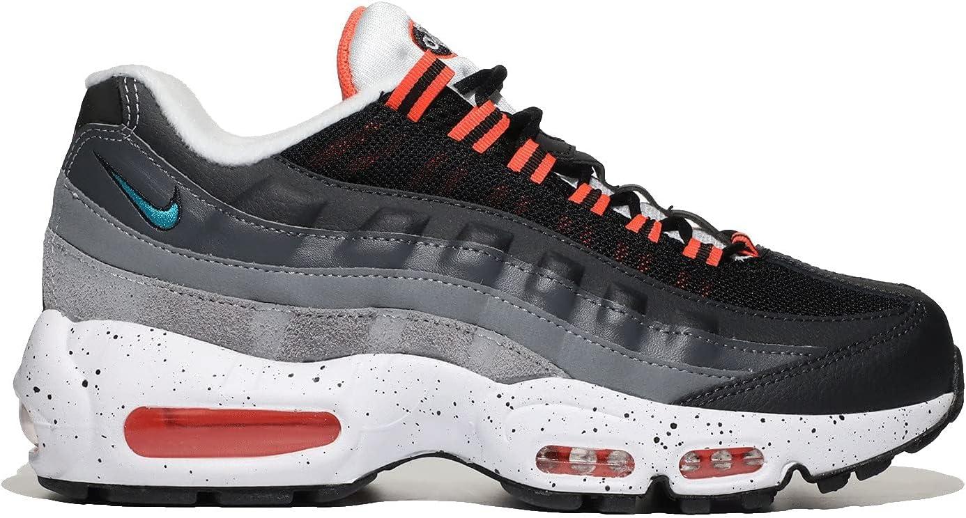 imageNike Boys Air Max 95 Recraft ShoesBlackAquamarineTurf OrangeWhite