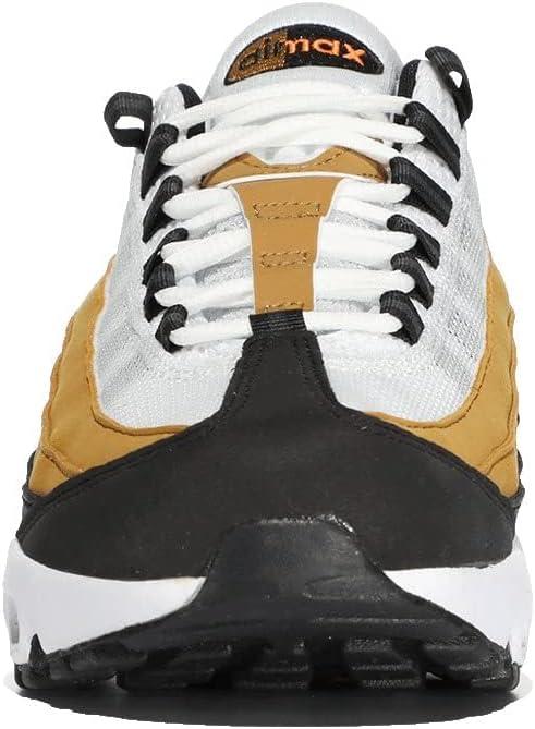 imageNike Boys Air Max 95 Recraft ShoesBlackDark Smoke GreyWheatWhite