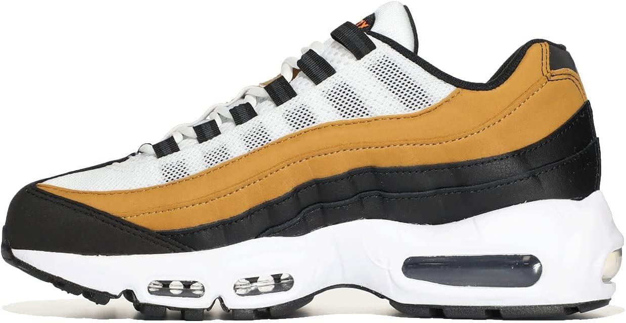 imageNike Boys Air Max 95 Recraft ShoesBlackDark Smoke GreyWheatWhite
