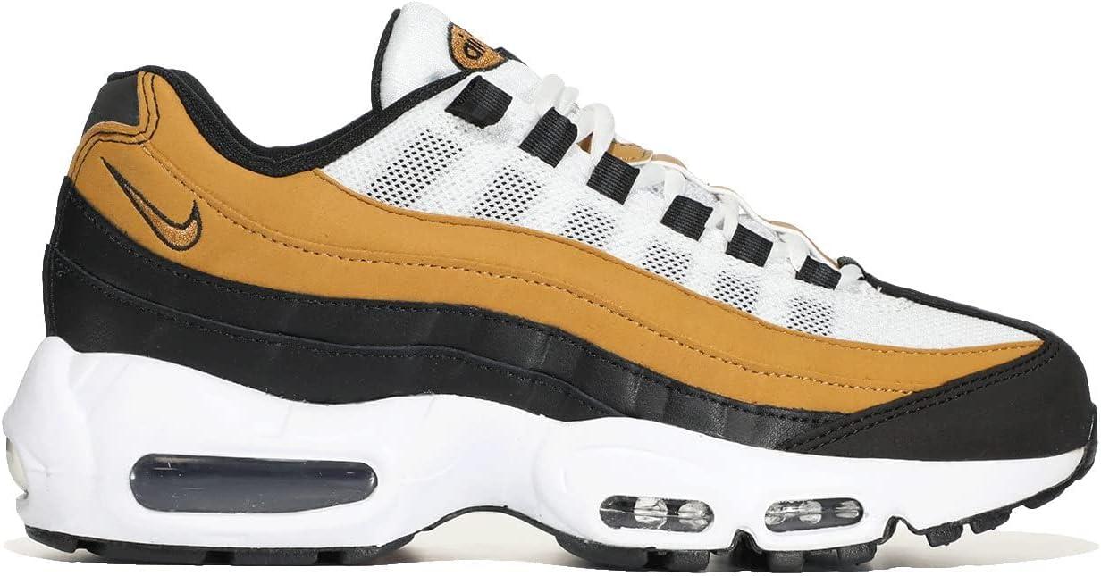 imageNike Boys Air Max 95 Recraft ShoesBlackDark Smoke GreyWheatWhite