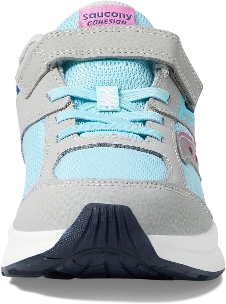 imageSaucony UnisexChild Cohesion KDZ Alternative Closure SneakerNavyLight Blue