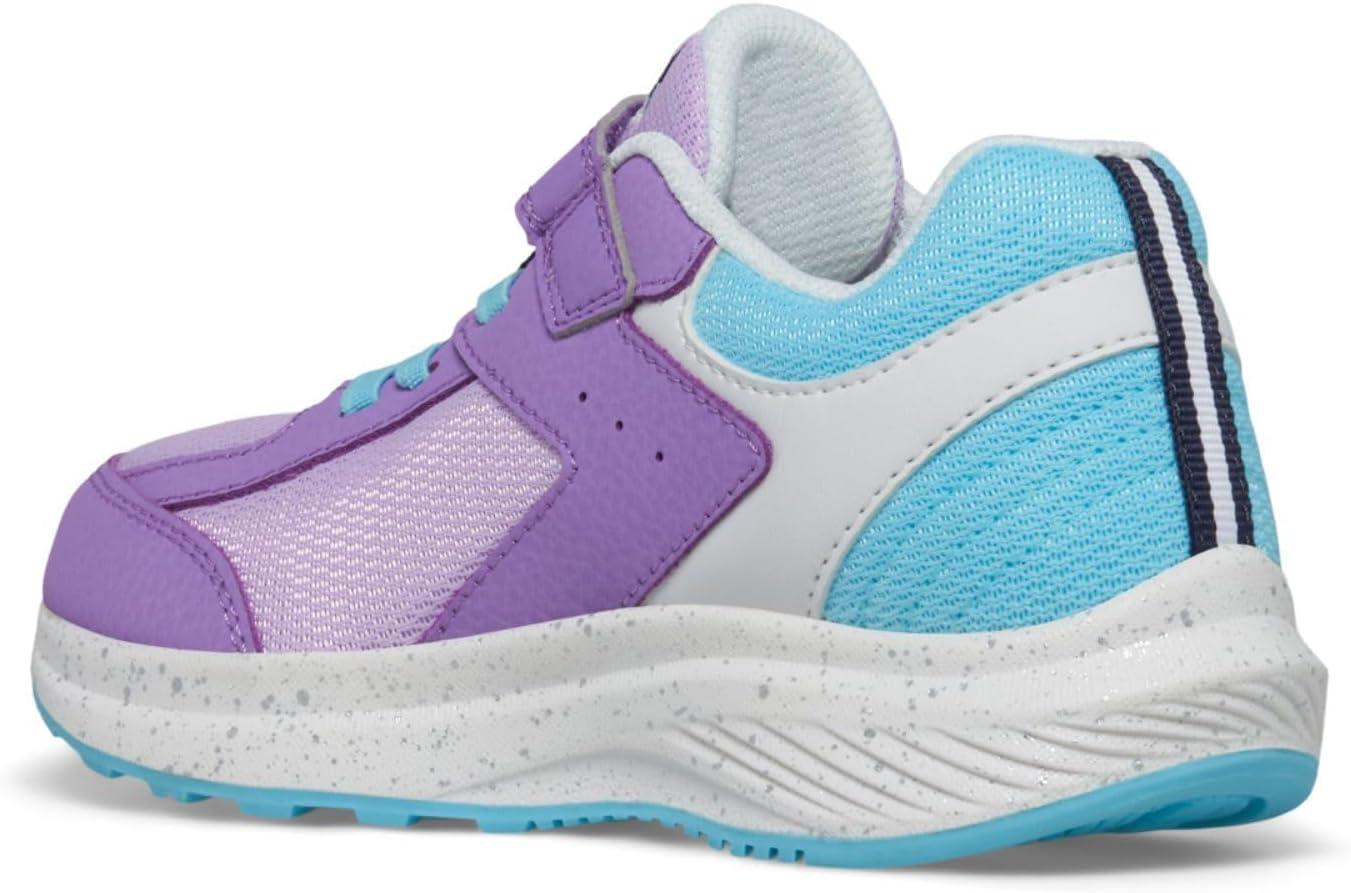 imageSaucony UnisexChild Cohesion KDZ Alternative Closure SneakerPurpleBlue