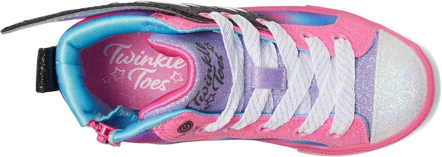 imageSkechers Girls Twinkle Sparks IceFlutter Glitz SneakerBlackMulti