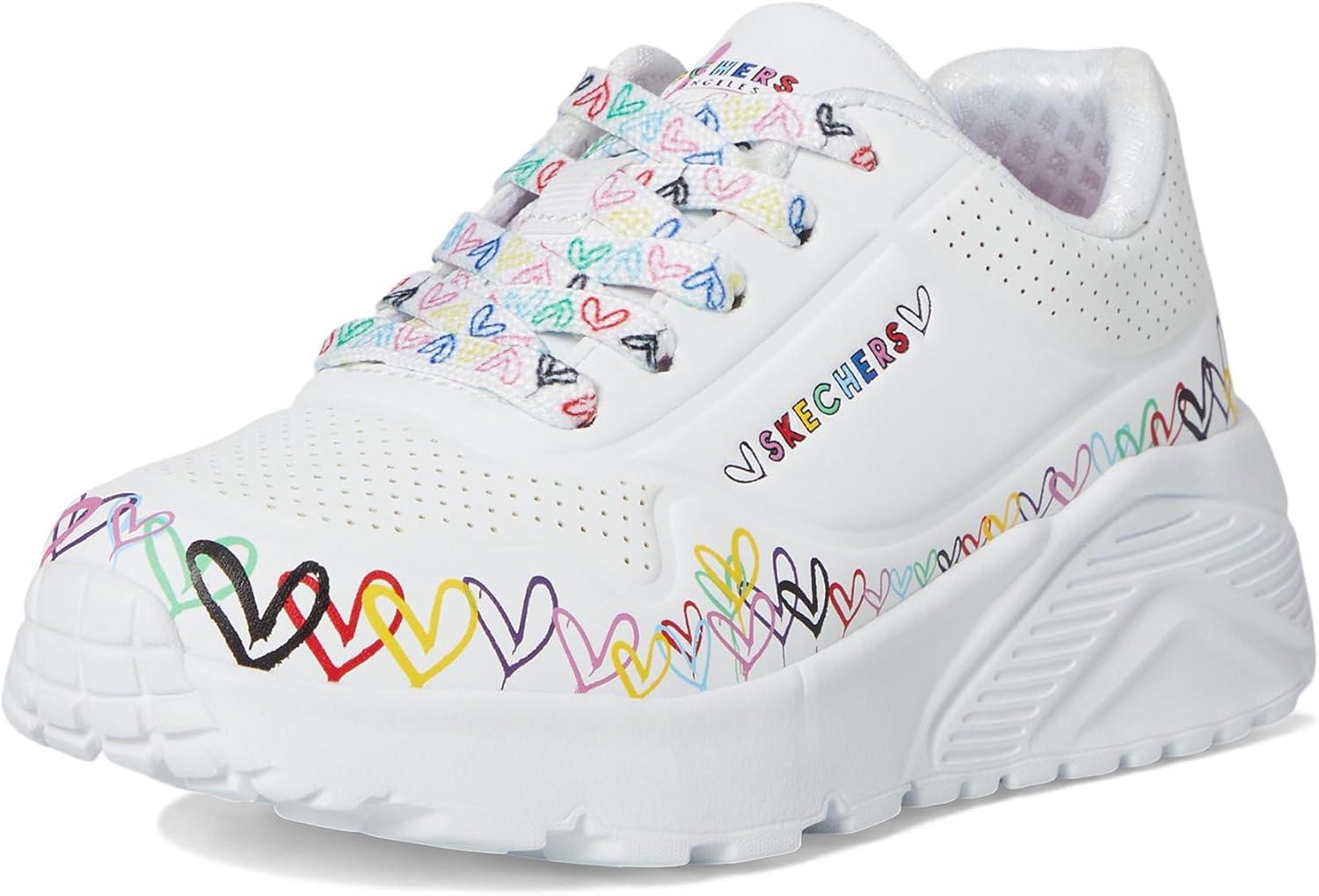 imageSkechers Womens Uno Lite 314089l Little KidBig KidWhiteMulti