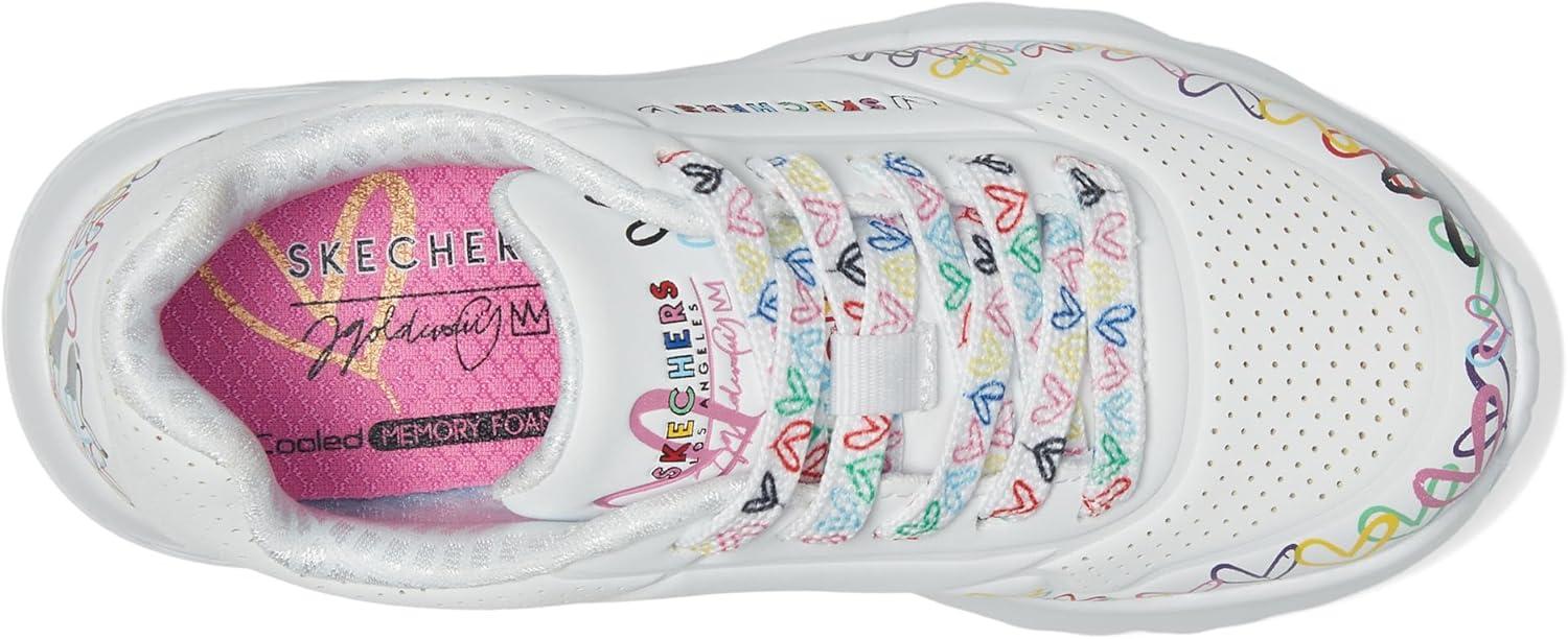 imageSkechers Womens Uno Lite 314089l Little KidBig KidWhiteMulti