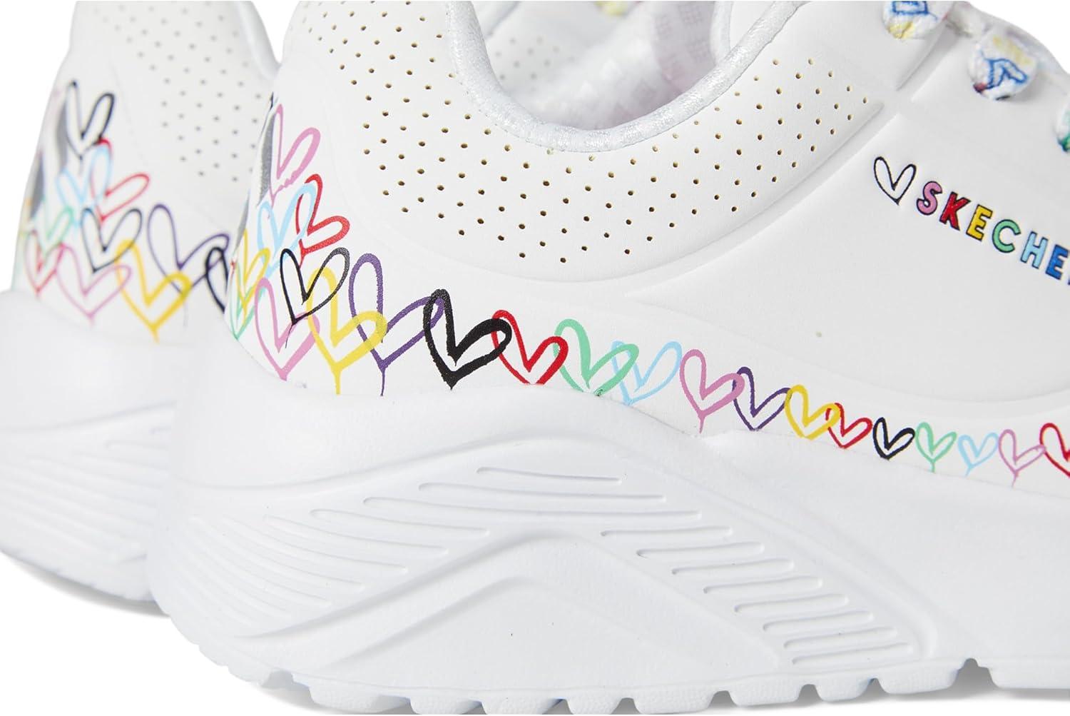 imageSkechers Womens Uno Lite 314089l Little KidBig KidWhiteMulti