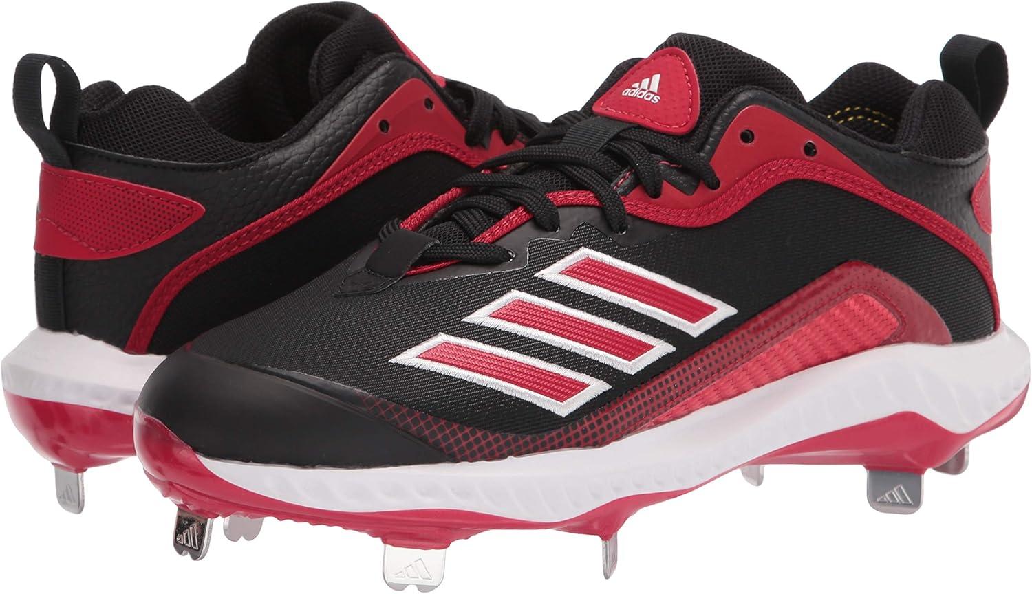 imageadidas Mens Performance Mundial Team Turf Soccer CleatBlackPower RedWhite