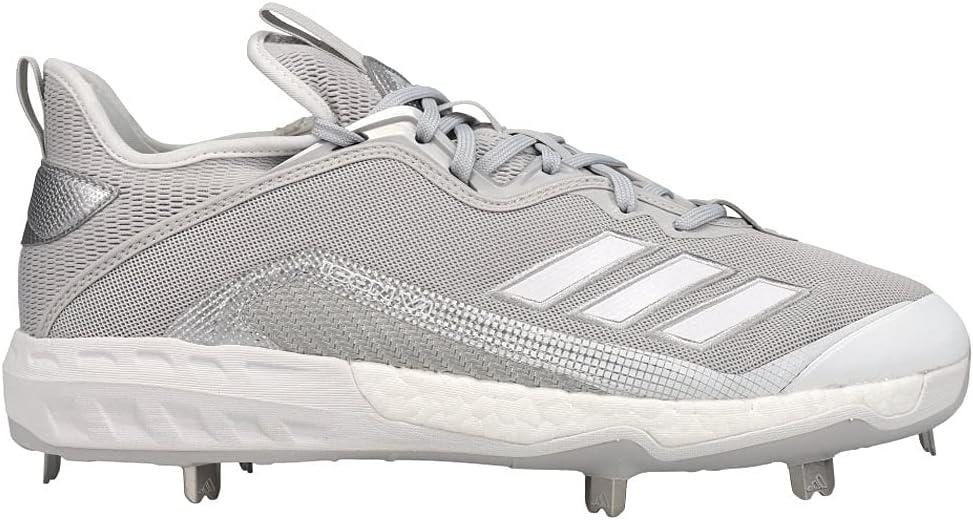 imageadidas Mens Performance Mundial Team Turf Soccer CleatLight GreyWhiteSilver