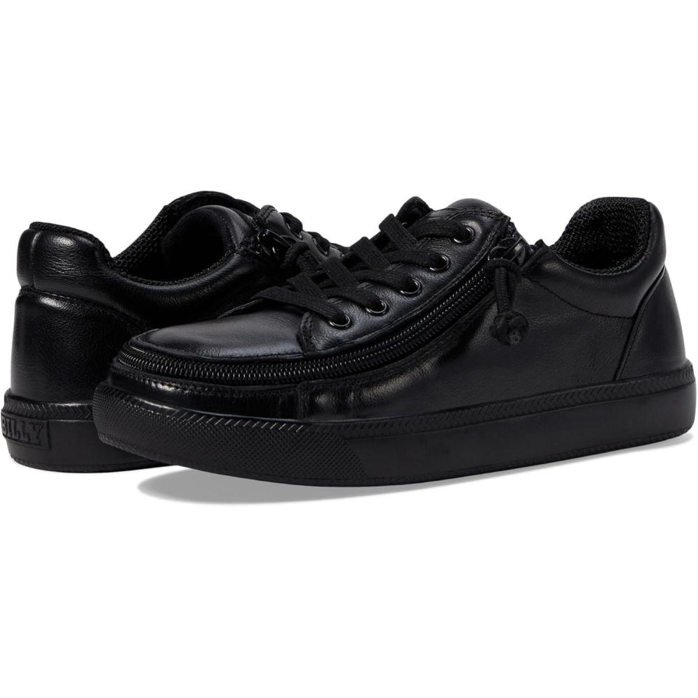 imageBILLY Footwear Kids Classic DR High II High Tops for Kids  Canvas Upper  Round Toe  TPR Midsole ampamp OutsoleBlack Leather 1