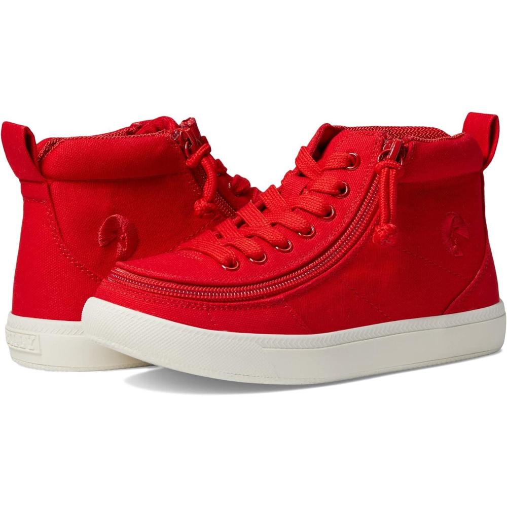 imageBILLY Footwear Kids Classic DR High II High Tops for Kids  Canvas Upper  Round Toe  TPR Midsole ampamp OutsoleRed