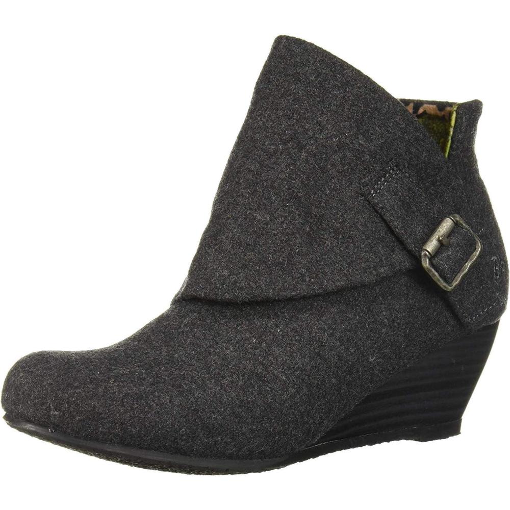 imageBlowfish Malibu Girls Bubbak Fashion BootGrey Two Tone Flannel