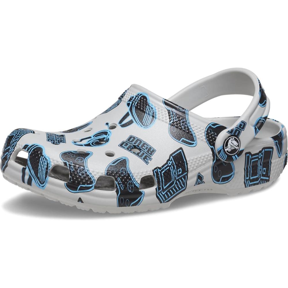 imageCrocs UnisexChild Classic Graphic ClogGame Over Atmosphere