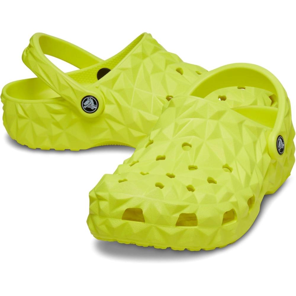 imageCrocs unisexchild Classic Geometric ClogAcidity