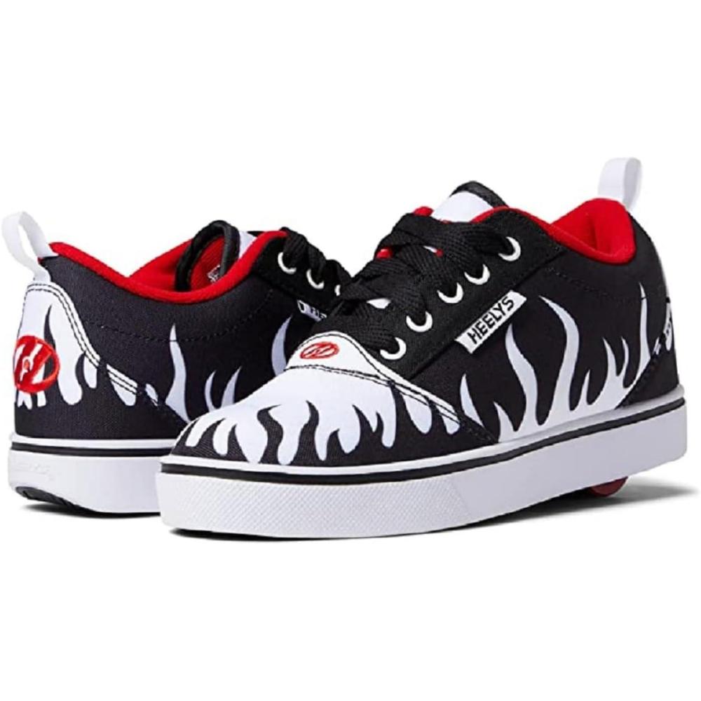 imageHeelys girls Wheeled Footwear Skate ShoeBlackRedWhite