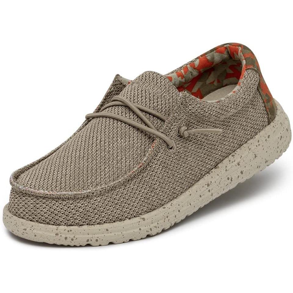 imageHey Dude Wally Sox Skater ToddlerLittle KidBig KidLight Brwn