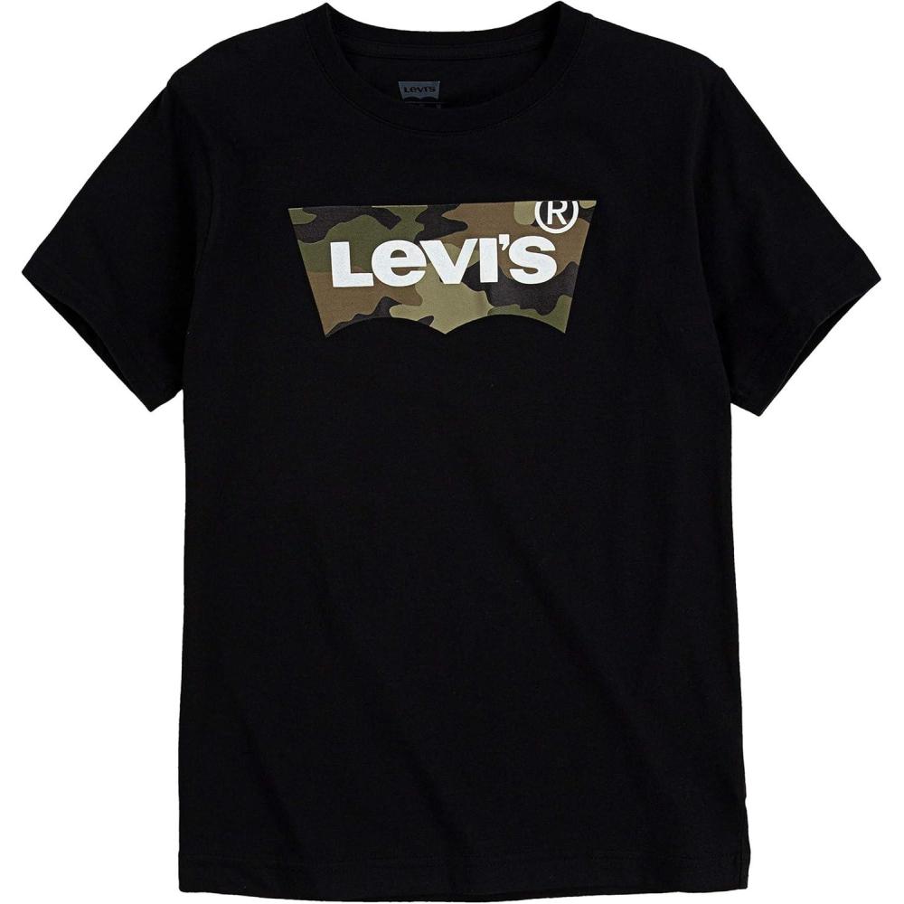 imageLevis Boys Batwing Fill TShirtCaviarCamo