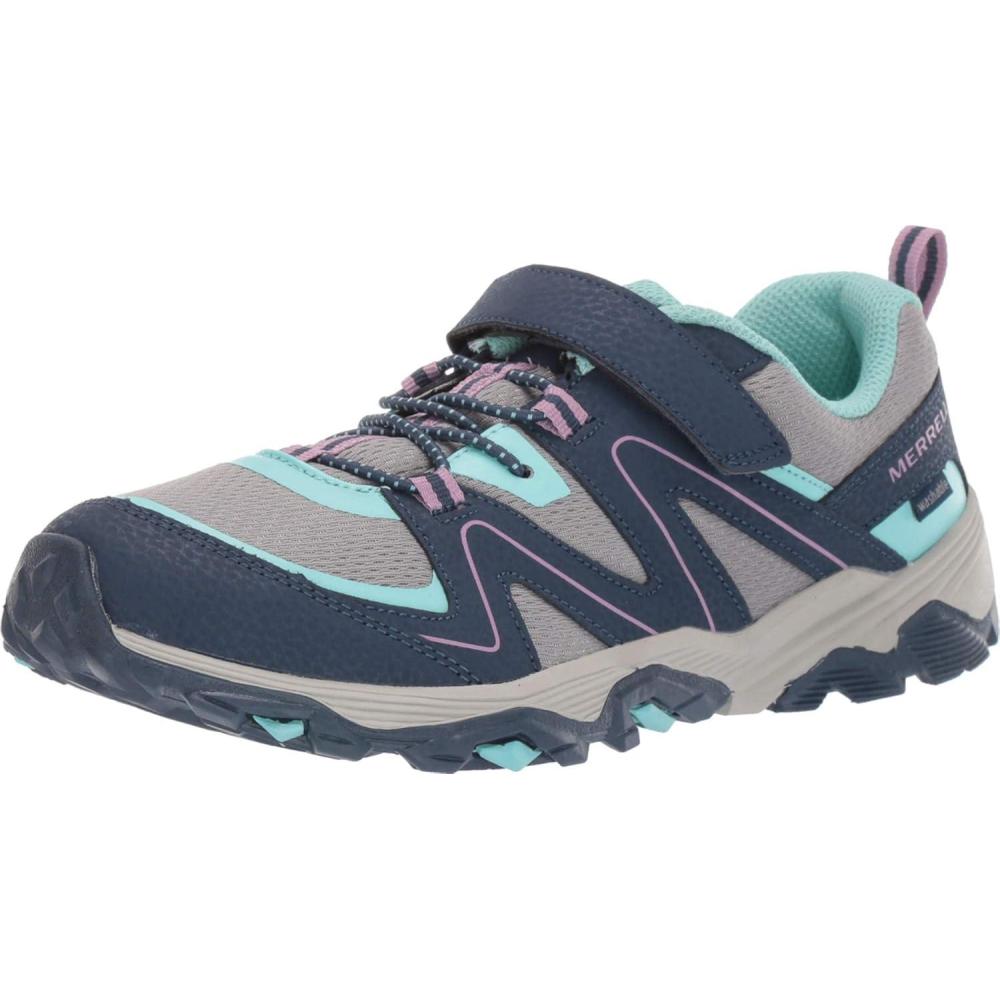 imageMerrell UnisexChild Ml263182Hiking SneakerNavyGrey