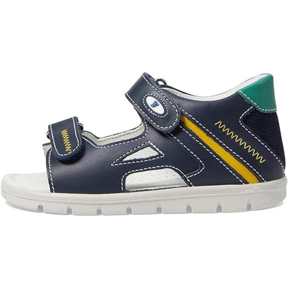 imageNaturino Boys Falcotto Glimmery SandalNavyGreen