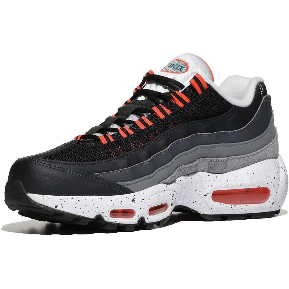imageNike Boys Air Max 95 Recraft ShoesBlackAquamarineTurf OrangeWhite