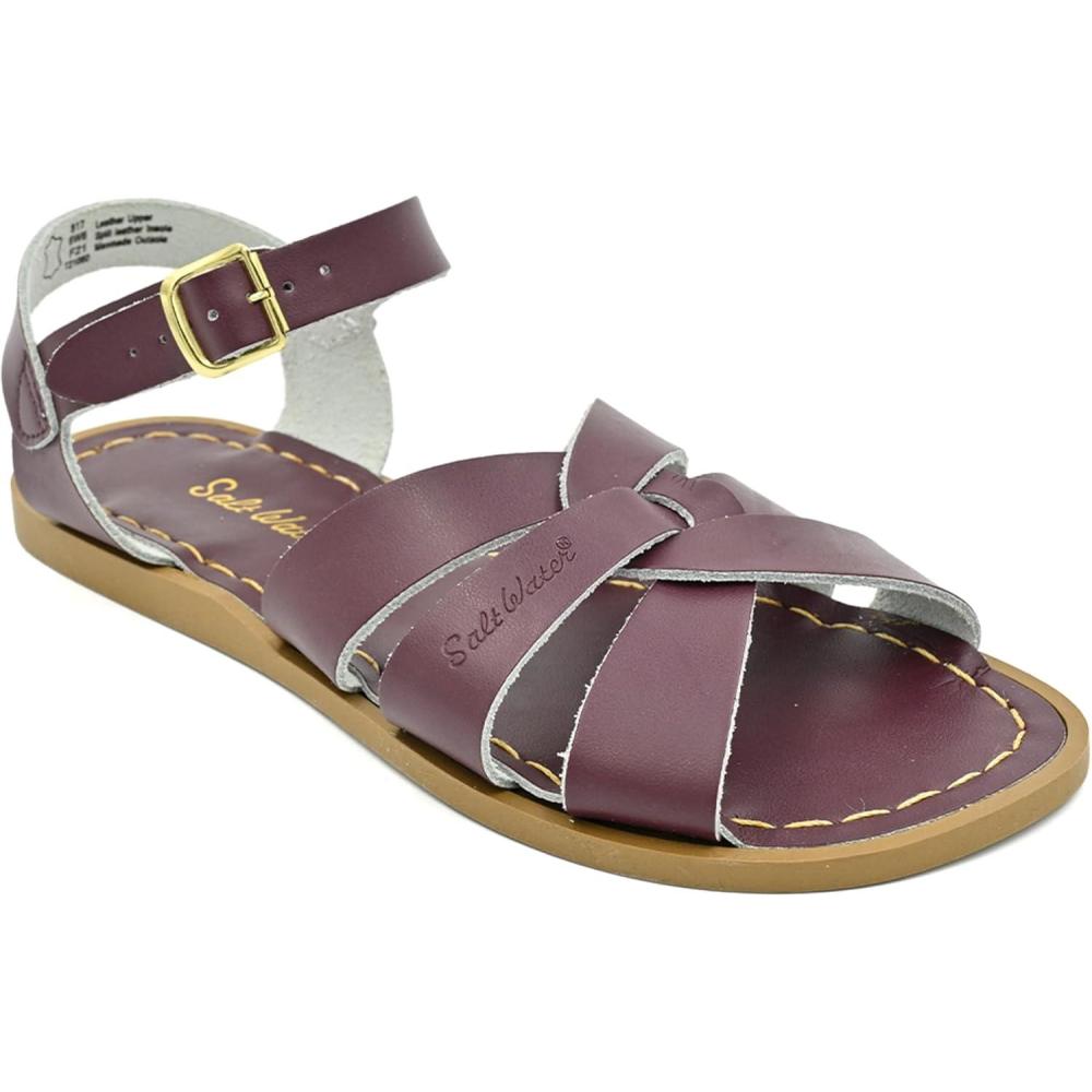 imageSalt Water Original Leather SandalsClaret