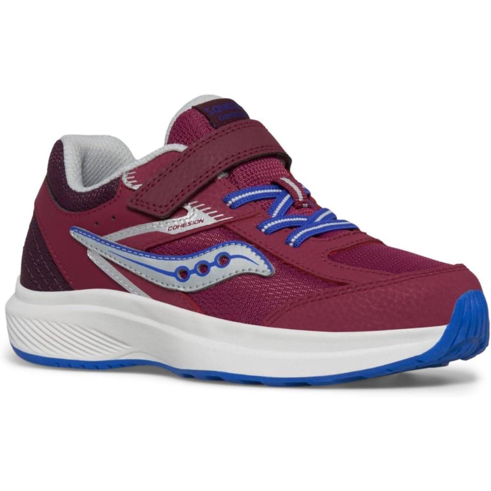 imageSaucony UnisexChild Cohesion KDZ Alternative Closure SneakerPlum