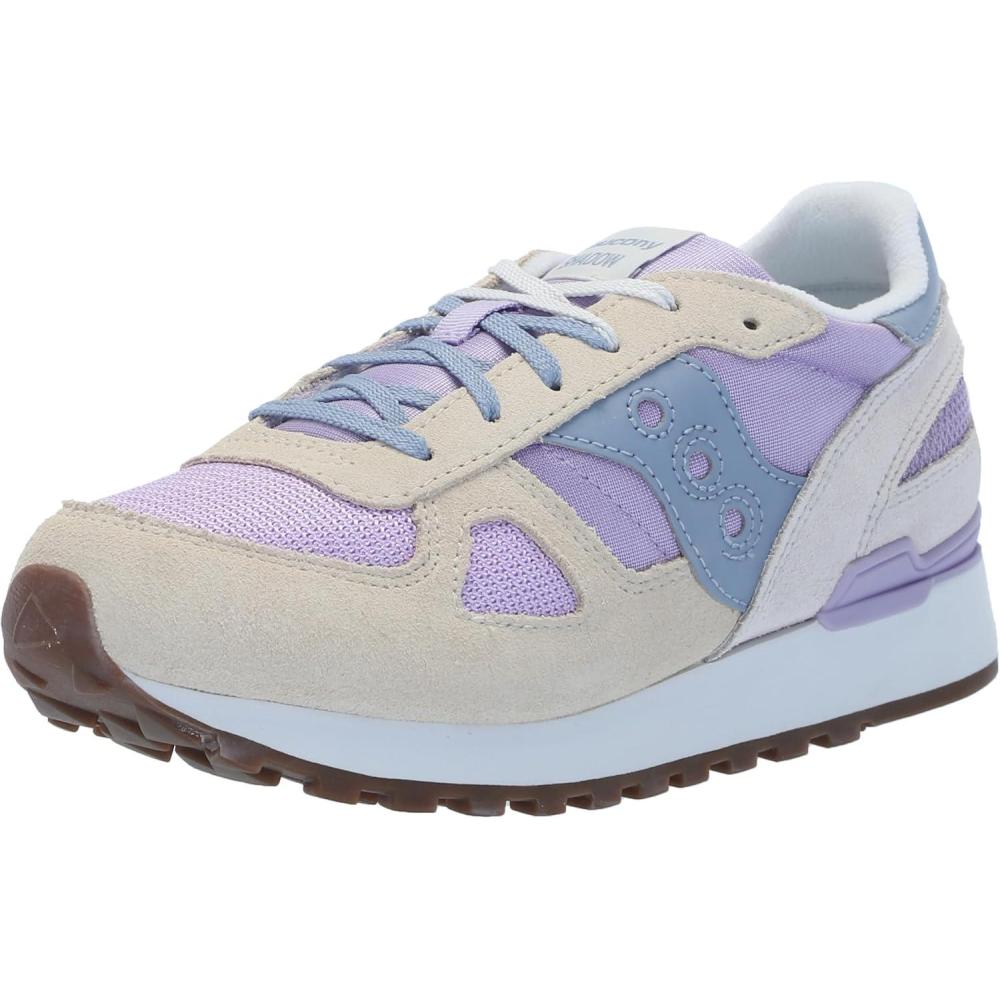 imageSaucony UnisexChild Cohesion KDZ Alternative Closure SneakerYellowPurpleBlue