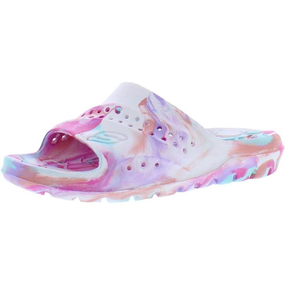 imageSkechers Boys Foamies HoganAqua Spurt Slide Sandal SneakerMulticolormulticolored