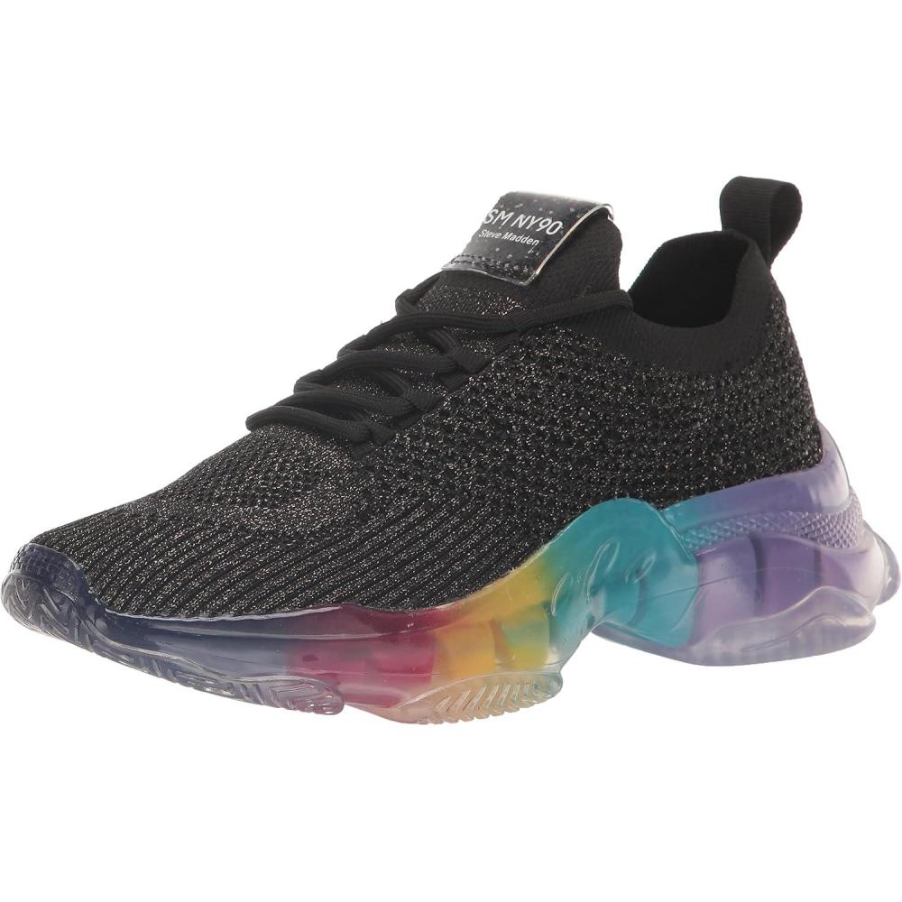 imageSteve Madden Girls Miss SneakerBlack Multi