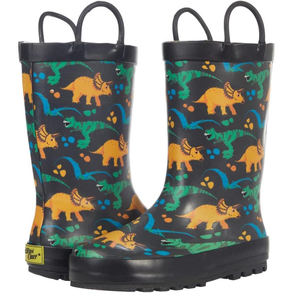 imageWestern Chief Girls Limited Edition Printed Rain Boots ToddlerLittle KidBig KidDinosaur March