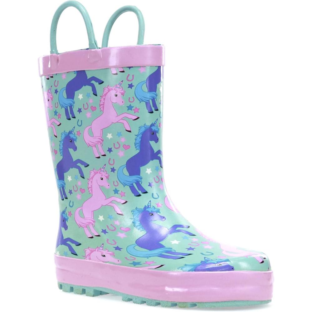 imageWestern Chief Girls Limited Edition Printed Rain Boots ToddlerLittle KidBig KidLucky Unicorn