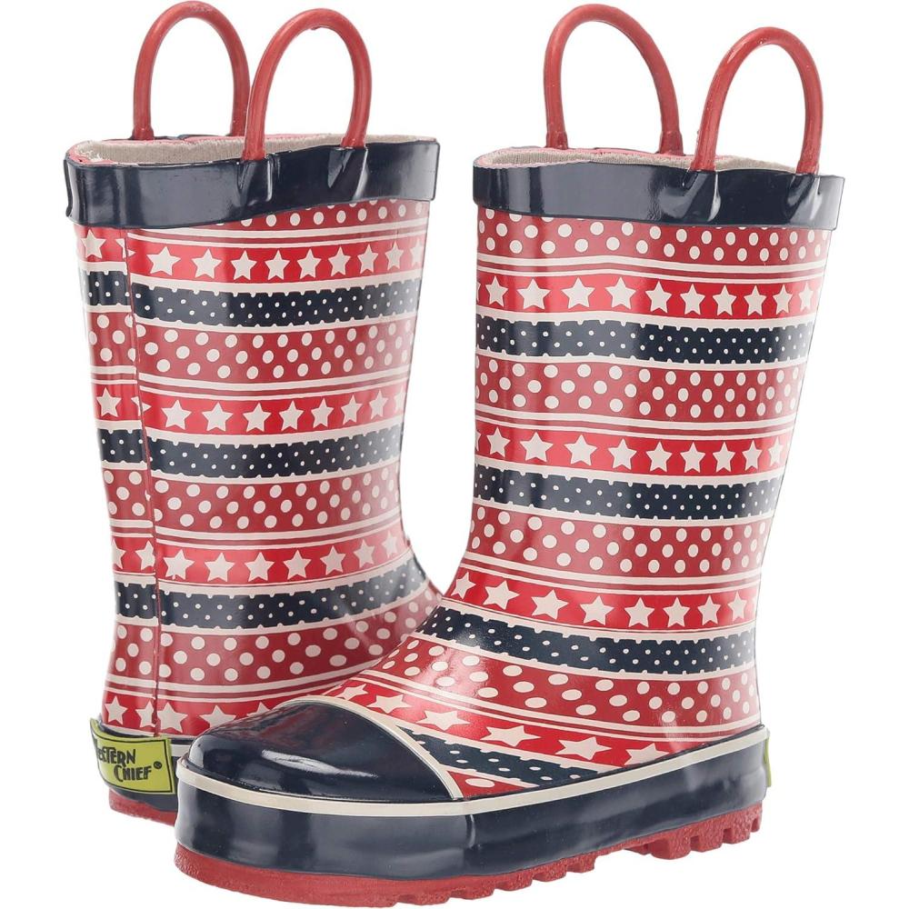 imageWestern Chief Girls Limited Edition Printed Rain Boots ToddlerLittle KidBig KidRed