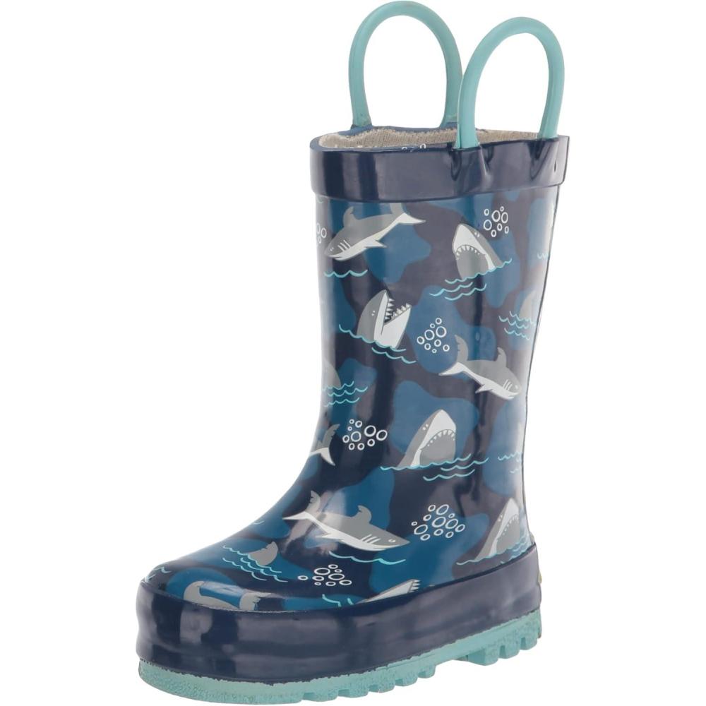 imageWestern Chief Girls Limited Edition Printed Rain Boots ToddlerLittle KidBig KidShark Squad