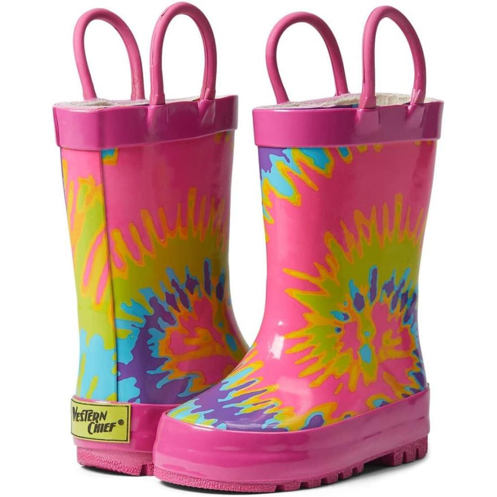 imageWestern Chief Girls Limited Edition Printed Rain Boots ToddlerLittle KidBig KidTie Dye Burst