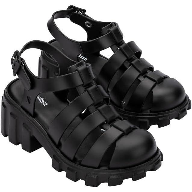 imagemini melissa Megan Platform Sandals for KidsBlack