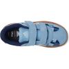 Adidas Baby-Boy’s Vl Court 3.0 Hook & Loop Sneaker(Ash Blue/Off White/Crew Blue)
