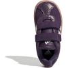 Adidas Baby-Boy’s Vl Court 3.0 Hook & Loop Sneaker(Aurora Plum/Zero Metallic/Pink Gum)