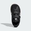 Adidas Baby-Boy’s Vl Court 3.0 Hook & Loop Sneaker(Black/White/Black)