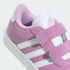 Adidas Baby-Boy’s Vl Court 3.0 Hook & Loop Sneaker(Bliss Lilac/White/Grey)
