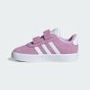 Adidas Baby-Boy’s Vl Court 3.0 Hook & Loop Sneaker(Bliss Lilac/White/Grey)