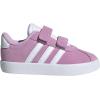 Adidas Baby-Boy’s Vl Court 3.0 Hook & Loop Sneaker(Bliss Lilac/White/Grey)
